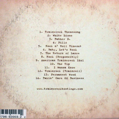 トレインレック Trainwreck - Live (CD)