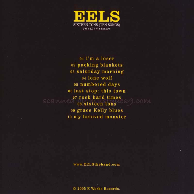 Eels - Sixteen Tons (Ten Songs): 2003 KCRW Session (CD)