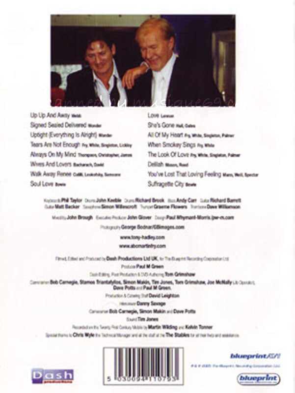 Spandau Ballet (Tony Hadley Vs Martin Fry ABC) - Tony Hadley Vs Martin Fry ABC (DVD)