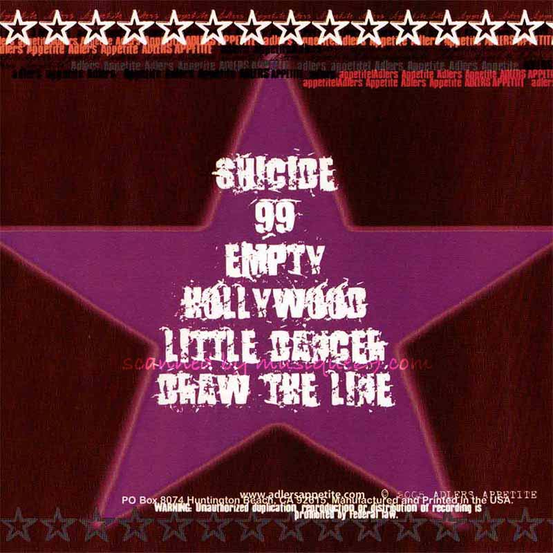 スティーヴンアドラー Steven Adler (Adler's Appetite) - Adler's Appetite Ep 2nd Edition: Exclusive Keri Kelli Autographed Version (CD)