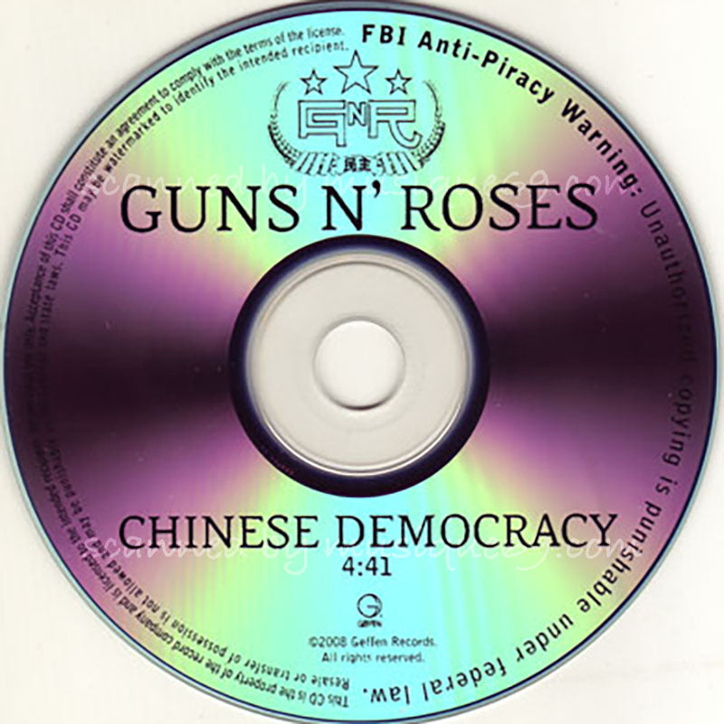 ガンズアンドローゼズ Guns N' Roses - Chinese Democracy Promo Single (CD)