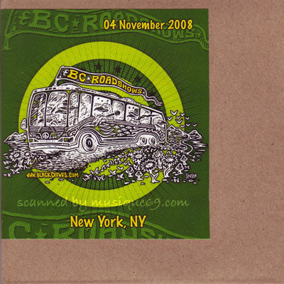 ブラッククロウズ The Black Crowes - BC Roadshows Acoustic Set: New York City, Ny 11/04/2008 (CD)