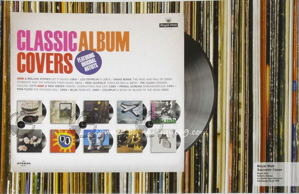 The Rolling Stones (Various Artists) - Classic Album Covers: Royal Mail Souvenir Cover