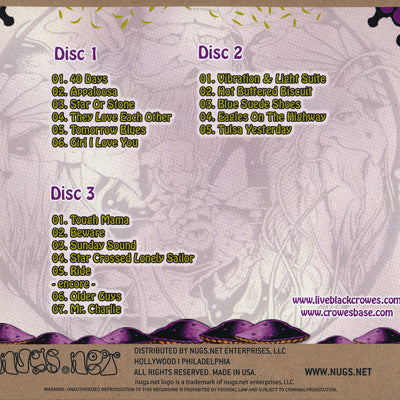 Chris Robinson Brotherhood - CRB Roadshow: Visalia, Ca 03/30/2011 (CD)