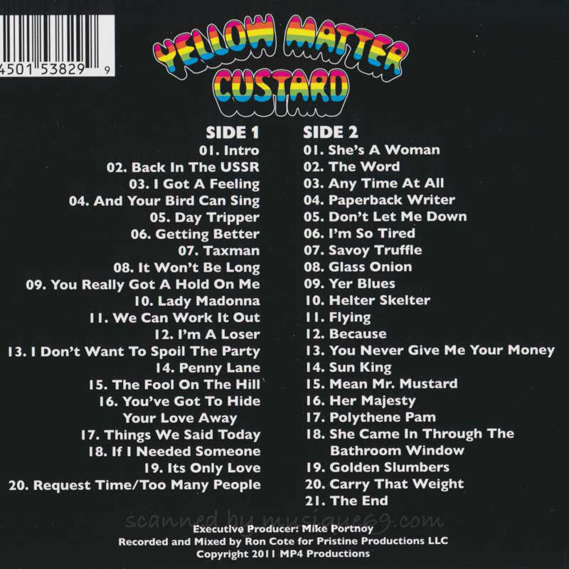 Yellow Matter Custard - One More Night in New York City (CD)