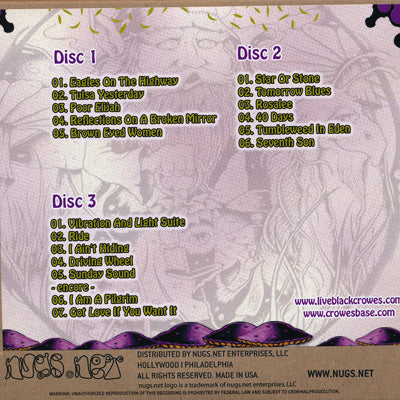 Chris Robinson Brotherhood - CRB Roadshow: Felton, Ca 06/29/2011 (CD)