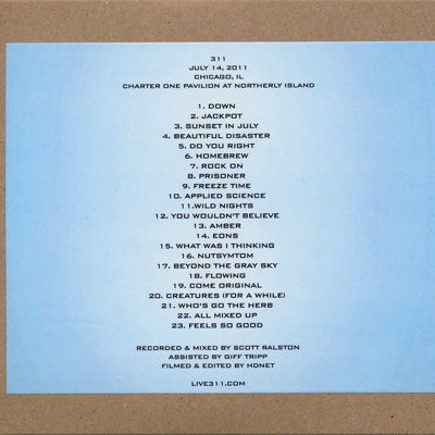 311 - Live in Chicago 2011 (DVD)