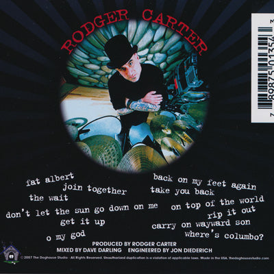 ロジャーカーター Rodger Carter - Saturday Morning Cartunes (CD)
