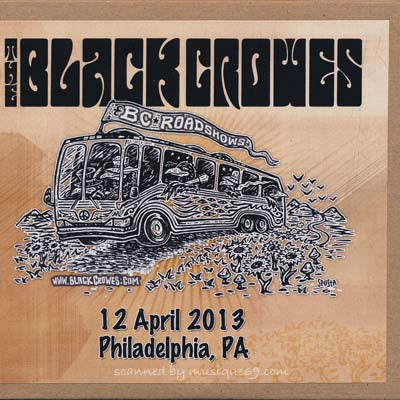 ブラッククロウズ The Black Crowes - BC Roadshows: Philadelphia, PA 04/12/2013 (CD)