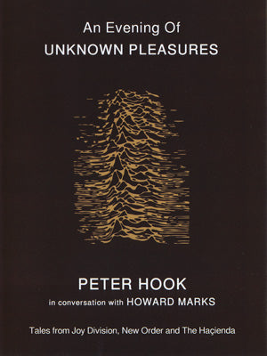 ピーターフック Peter Hook/ Howard Marks - An Evening of Unknown Pleasures (DVD)