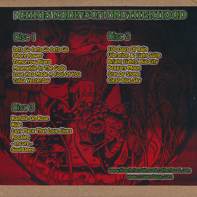 クリスロビンソン Chris Robinson Brotherhood - CRB Roadshow: Ashland, OR 05/08/2014 (CD)