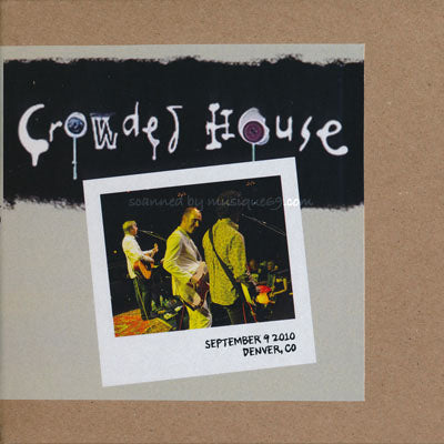 クラウデッドハウス Crowded House - Denver, Co 09/09/2010 (CD)
