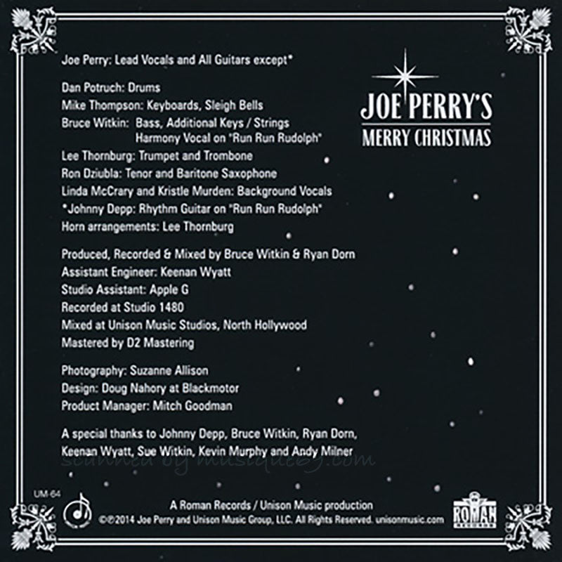 エアロスミス Aerosmith (Joe Perry) - Joe Perry's Merry Christmas (CD)