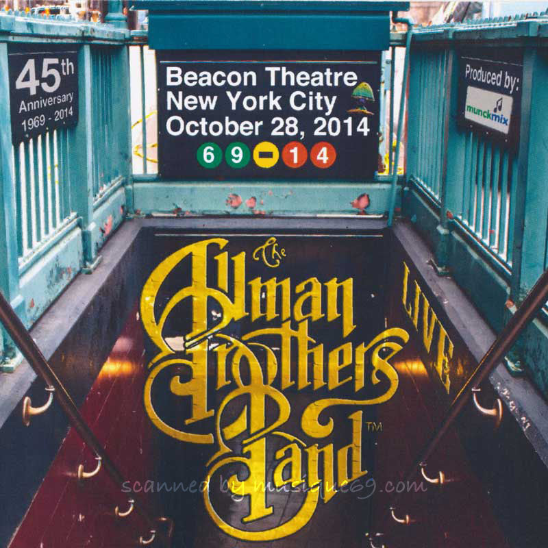 オールマンブラザーズバンド The Allman Brothers Band - Beacon Theatre, New York City 10/28/2014 (CD)