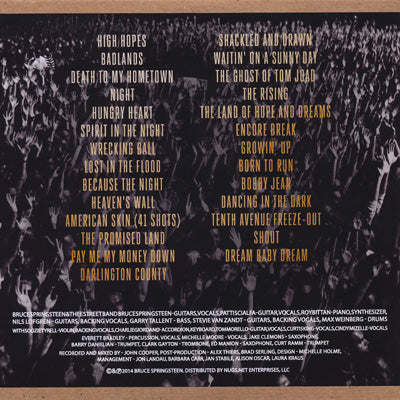 ブルーススプリングスティーン Bruce Springsteen & The E Street Band - Cincinnati, OH 04/08/2014 (CD)
