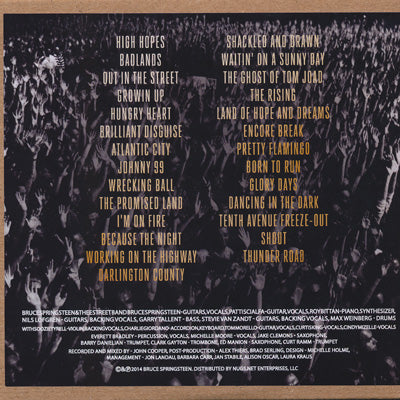 ブルーススプリングスティーン Bruce Springsteen & The E Street Band - Raleigh, Nc 04/24/2014 (CD)
