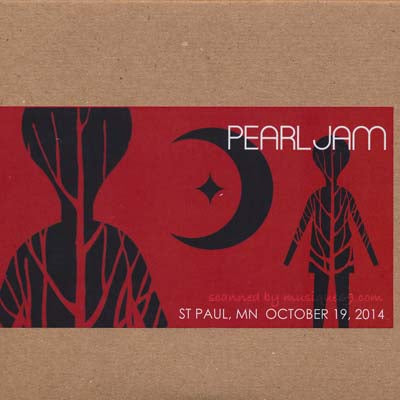 パールジャム Pearl Jam - North American Tour: St. Paul, MN 10/19/2014 (CD)