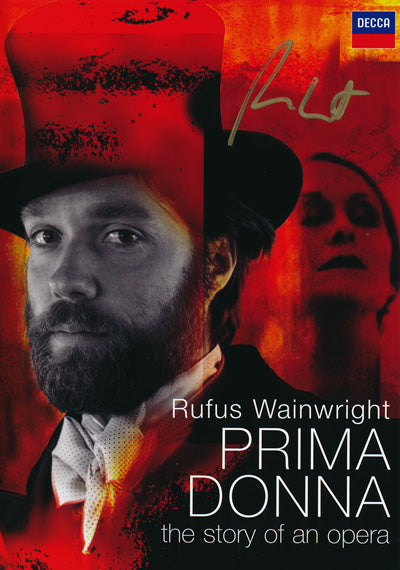 ルーファスウェインライト Rufus Wainwright - Prima Donna: The Story of an Opera: Exclusive Autographed Edition (DVD)