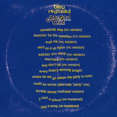 ブルウ Bleu - Redhead Record Club (CD)