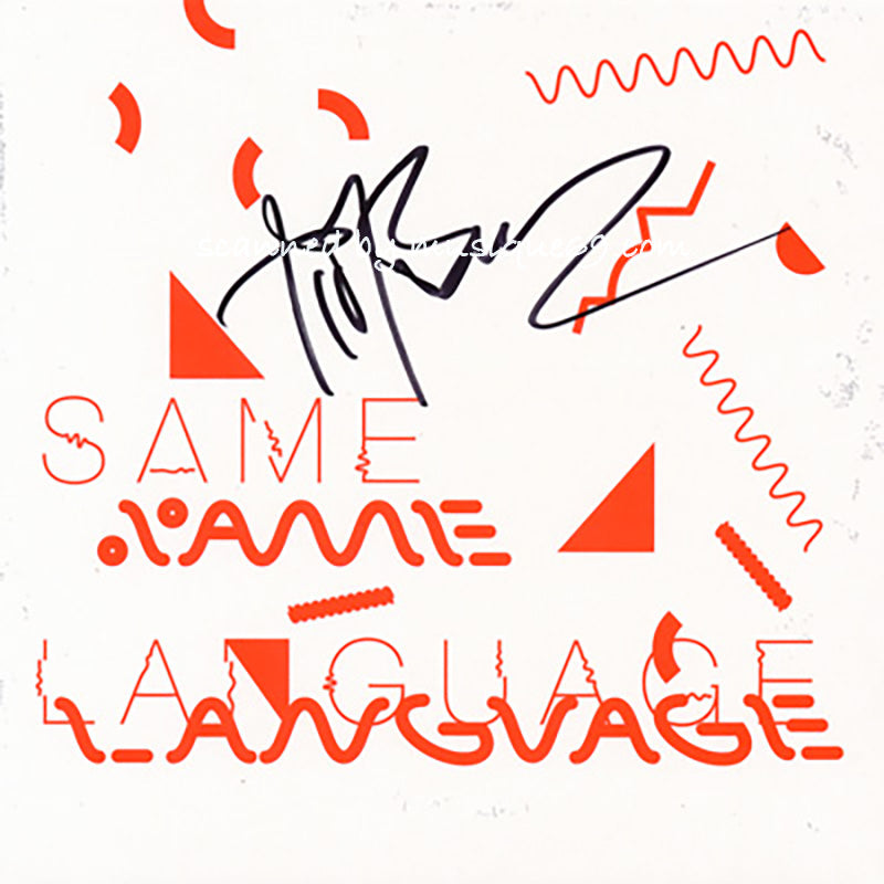 シャーラタンズ The Charlatans (Tim Burgess/ Peter Gordon) - Same Language, Different Worlds: Exclusive Autographed Edition (CD)