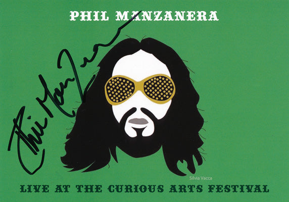 Phil Manzanera and The Sound of Blue Band - Live at the Curious Arts Festival: Exclusive Autographed Edition (CD)