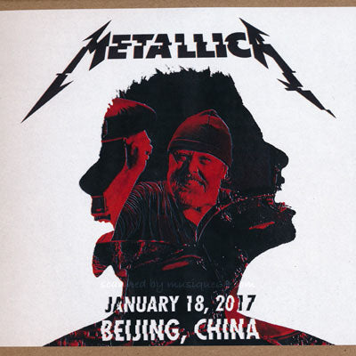 メタリカ Metallica - Beijing, China 01/18/2017 (CD)