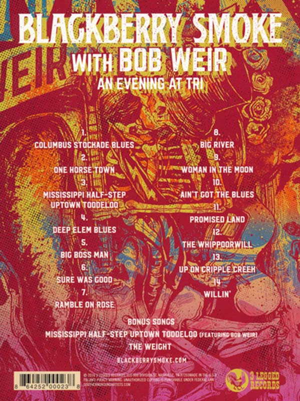 Blackberry Smoke w/ Bob Weir - An Evening at TRI (DVD)