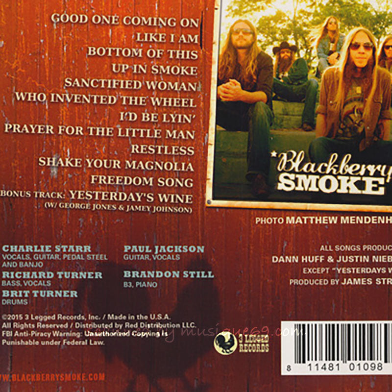 ブラックベリースモーク Blackberry Smoke - Little Piece of Dixie (CD)