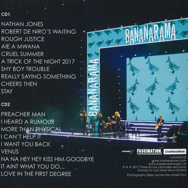 バナナラマ Bananarama - Live at London Eventim Hammersmith Apollo (CD)