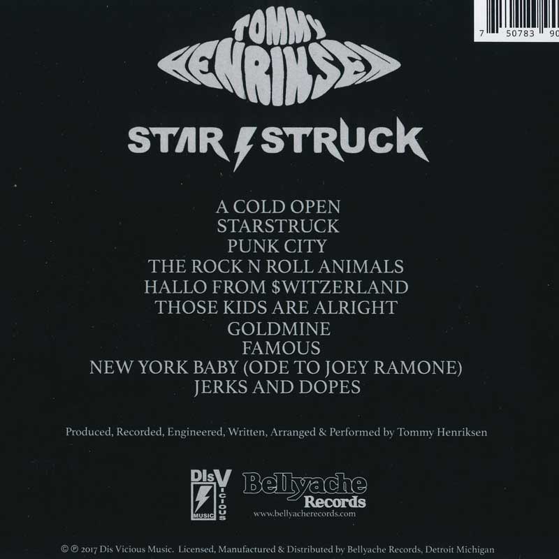 トミーヘンリクセン Tommy Henriksen - StarStruck: Limited Edition (CD)