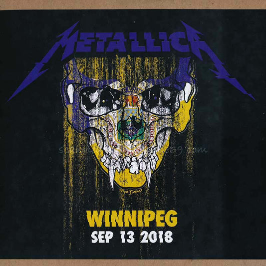 メタリカ Metallica - Winnipeg, Canada 09/13/2018 (CD)
