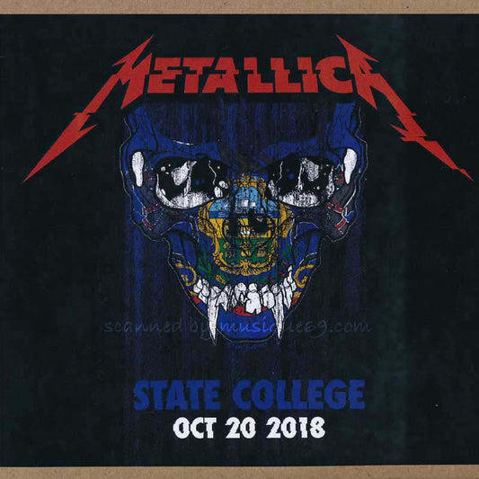 メタリカ Metallica - State College, Pa 10/20/ 2018 (CD)