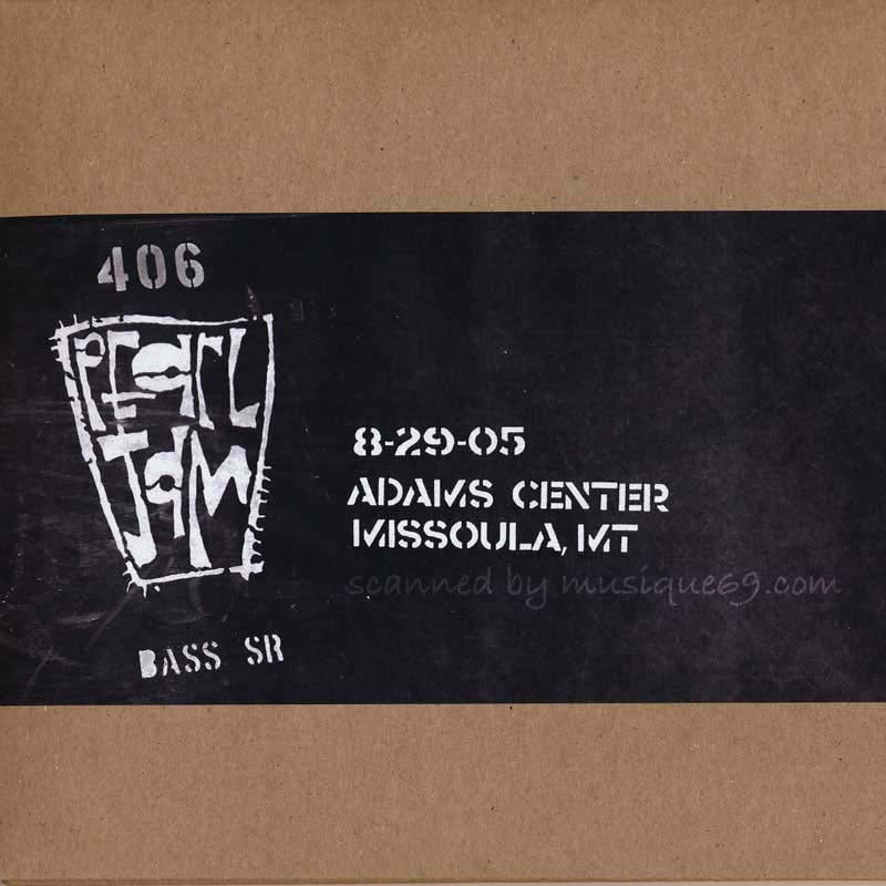 パールジャム Pearl Jam - Vault Series #8: Adams Center, Missoula, MT 08/29/2005 (CD)