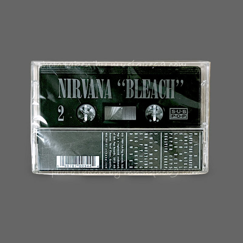 ニルヴァーナ Nirvana - Bleach: Reissue Black Shell Edition (cassette)