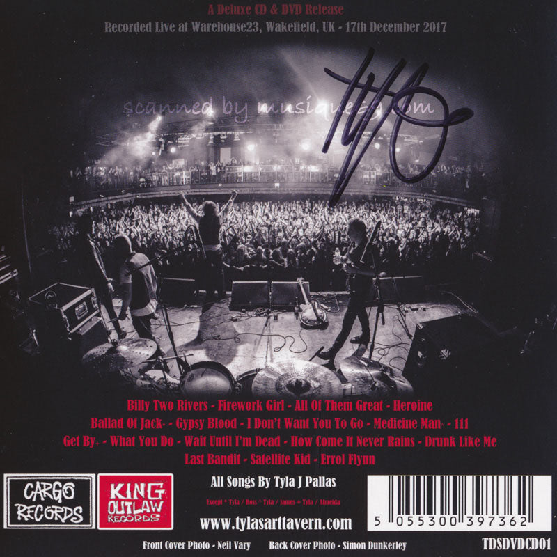 ドッグスダムール The Dogs D'amour (Tyla's Dogs D'amour) - Live: Exclusive Autographed Edition (CD/DVD)