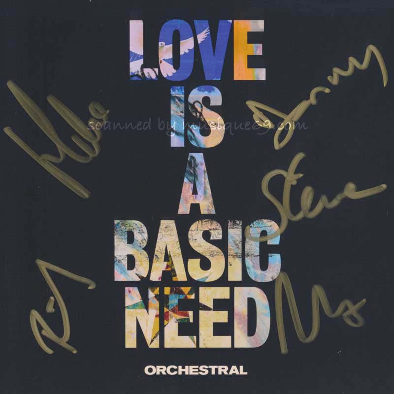 エンブレイス Embrace - Love is a Basic Need (Orchestral): Exclusive Autographed Edition (CD)