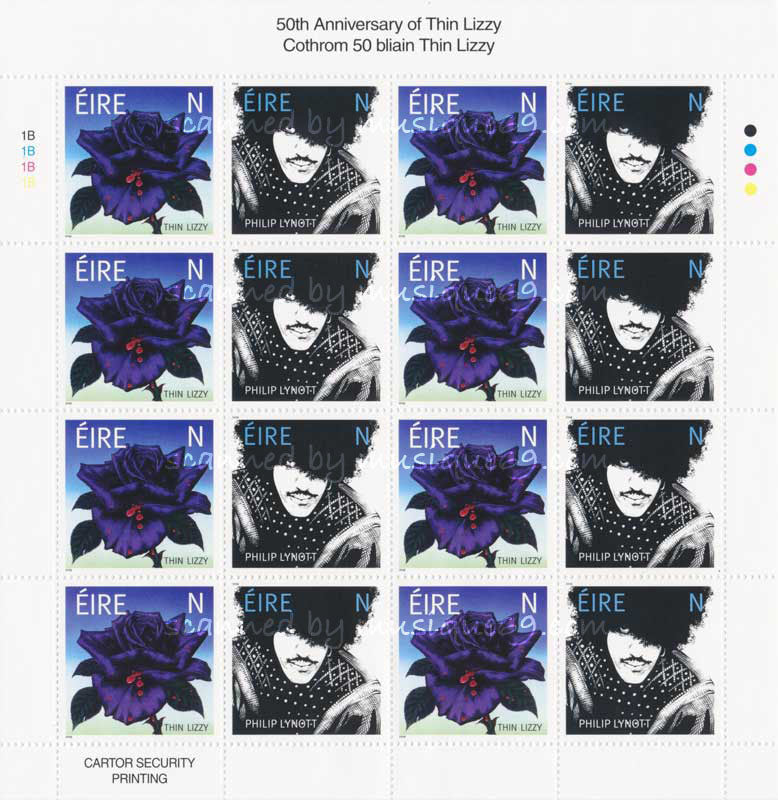 Thin Lizzy - Thin Lizzy Sheetlet