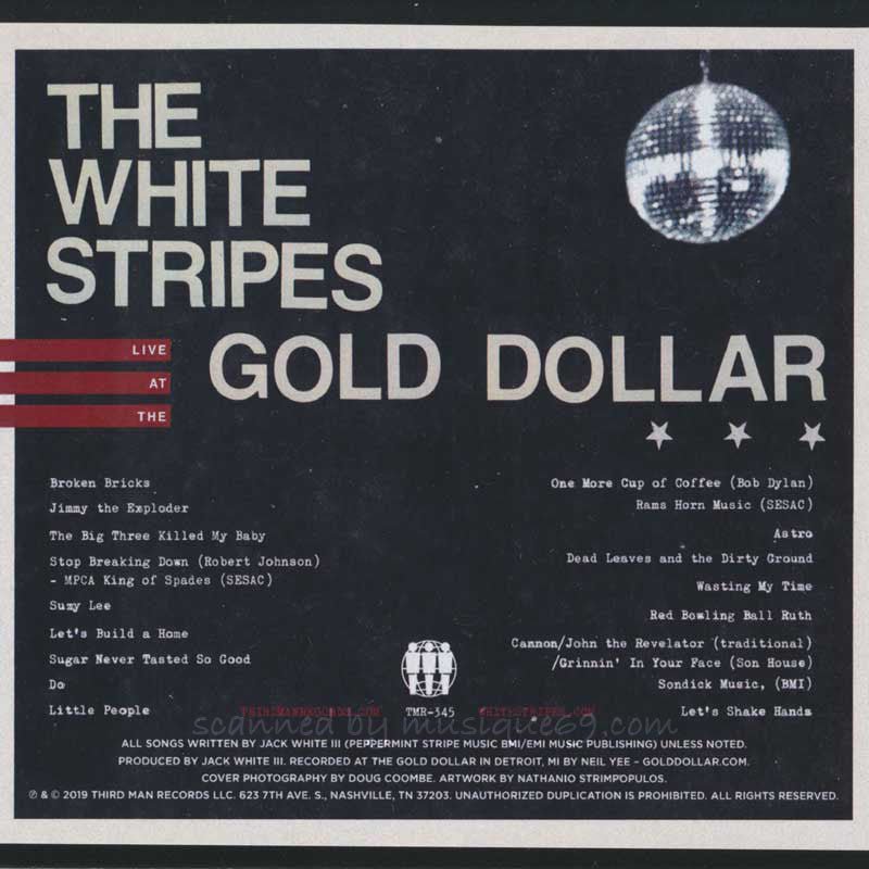 ホワイトストライプス The White Stripes - Live at the Gold Dollar Vol. III (CD)