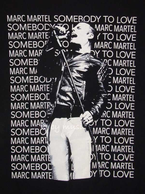 マークマーテル Marc Martel - Somebody to Love US Tour T-shirt: M-size