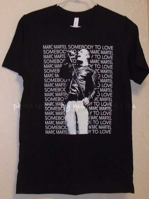 マークマーテル Marc Martel - Somebody to Love US Tour T-shirt: M-size