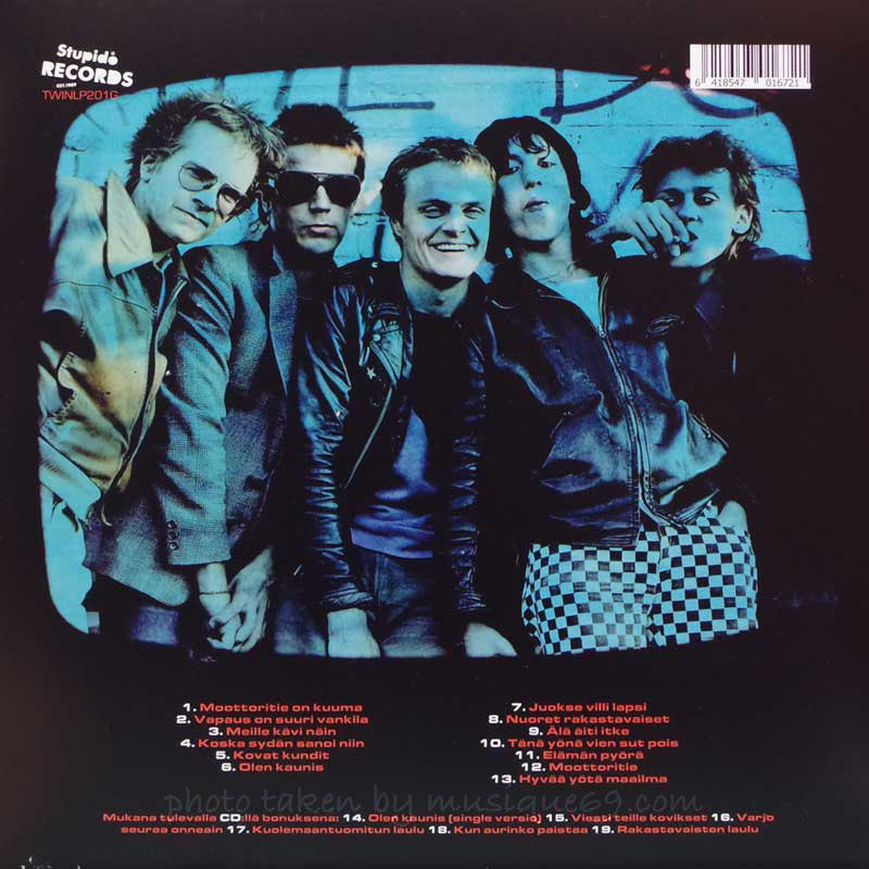 Andy McCoy (Pelle Miljoona Oy) - Moottoritie on Kuuma: Special Green Coloured Edition LP (vinyl/CD)