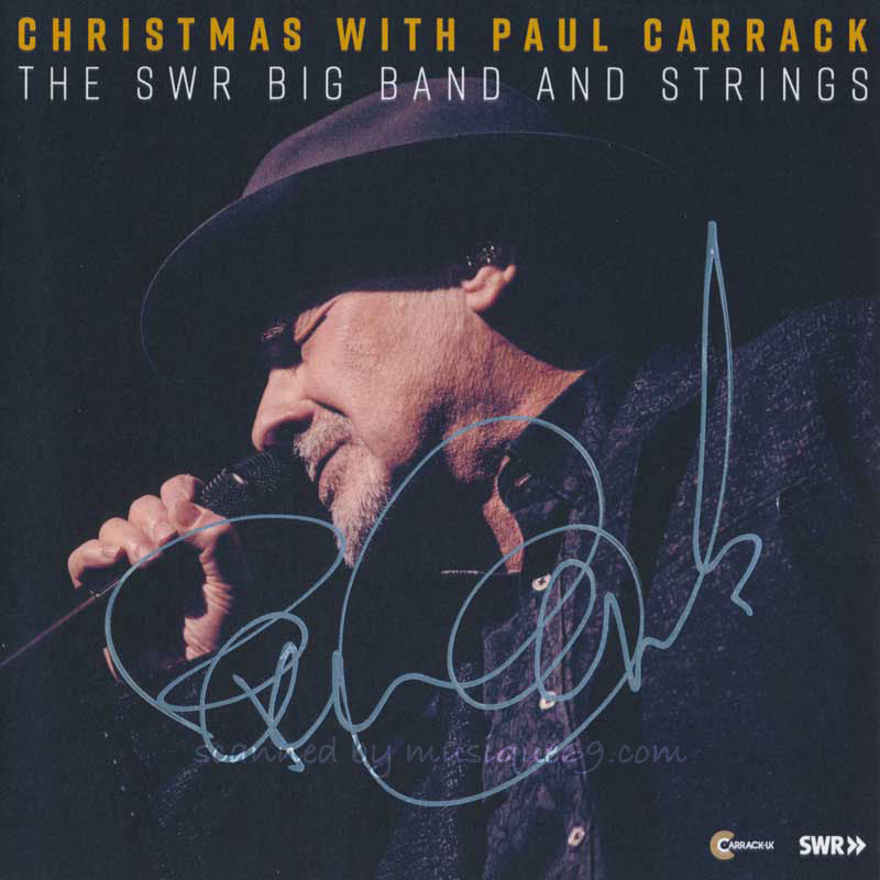 ポールキャラック Paul Carrack - Christmas with Paul Carrack, The SWR Big Band and Strings: Exclusive Autographed Edition (CD)