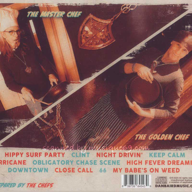 ダンベアード Dan Baird (The Chefs) - Heated & Treated (CD)