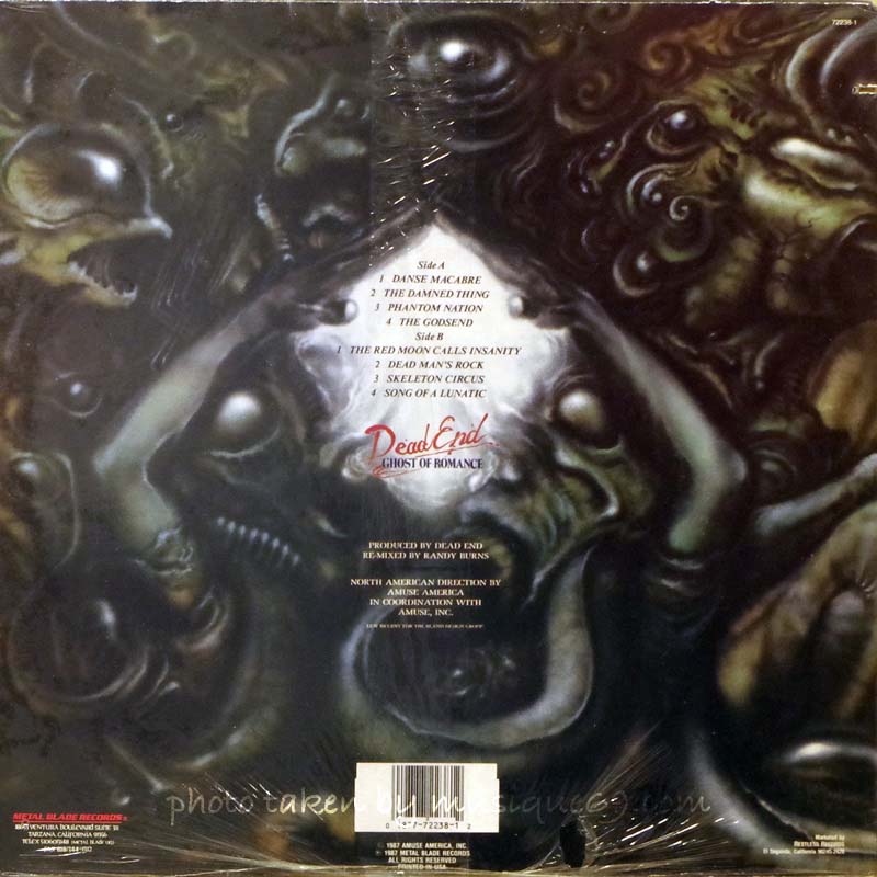 デッドエンド Dead End - Ghost of Romance: US Metal Blade Issue (vinyl)