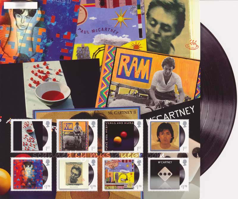 Paul McCartney - Fan Sheet - Albums