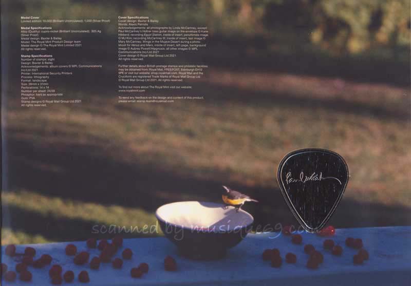 Paul McCartney - Paul McCartney Medal Cover