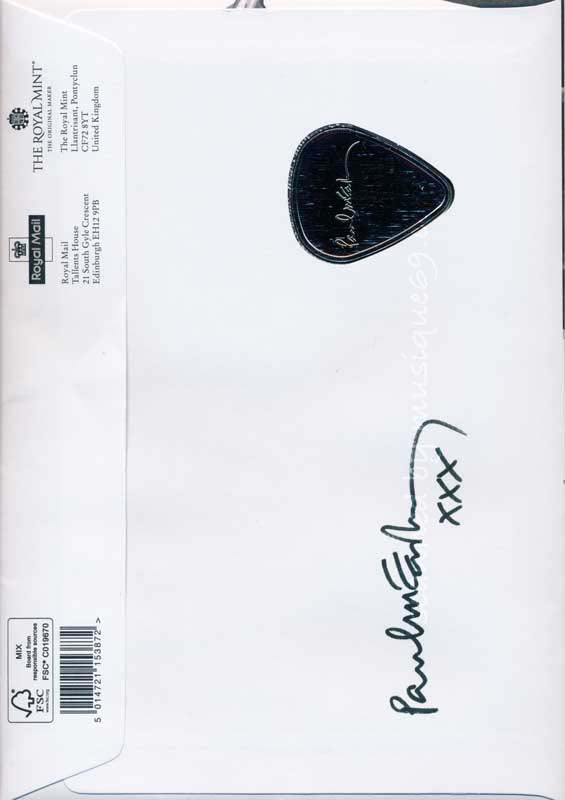 Paul McCartney - Paul McCartney In the Studio Medal Cover