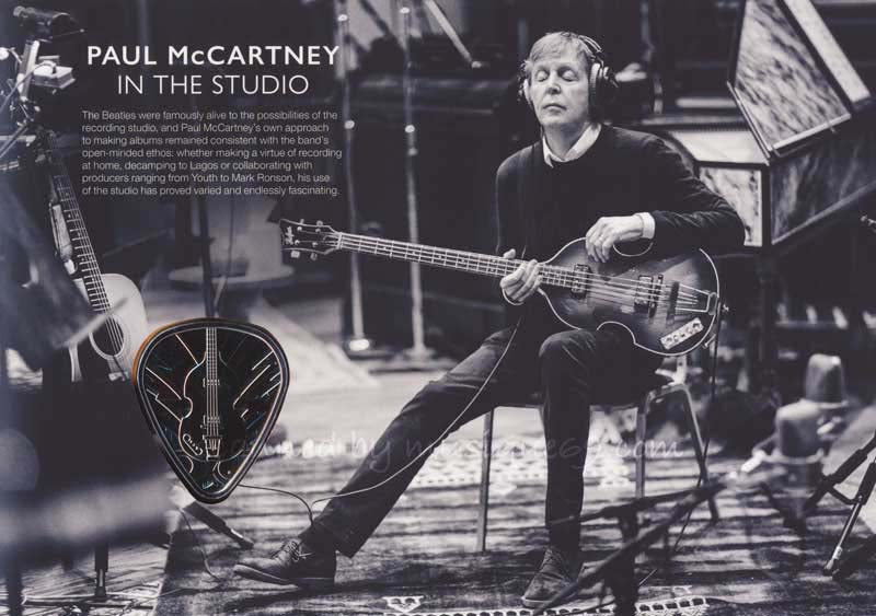 Paul McCartney - Paul McCartney In the Studio Medal Cover