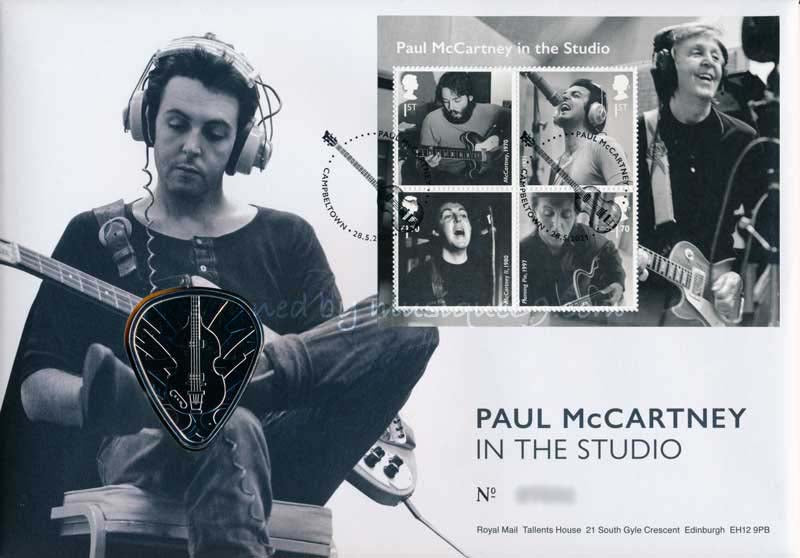 Paul McCartney - Paul McCartney In the Studio Medal Cover