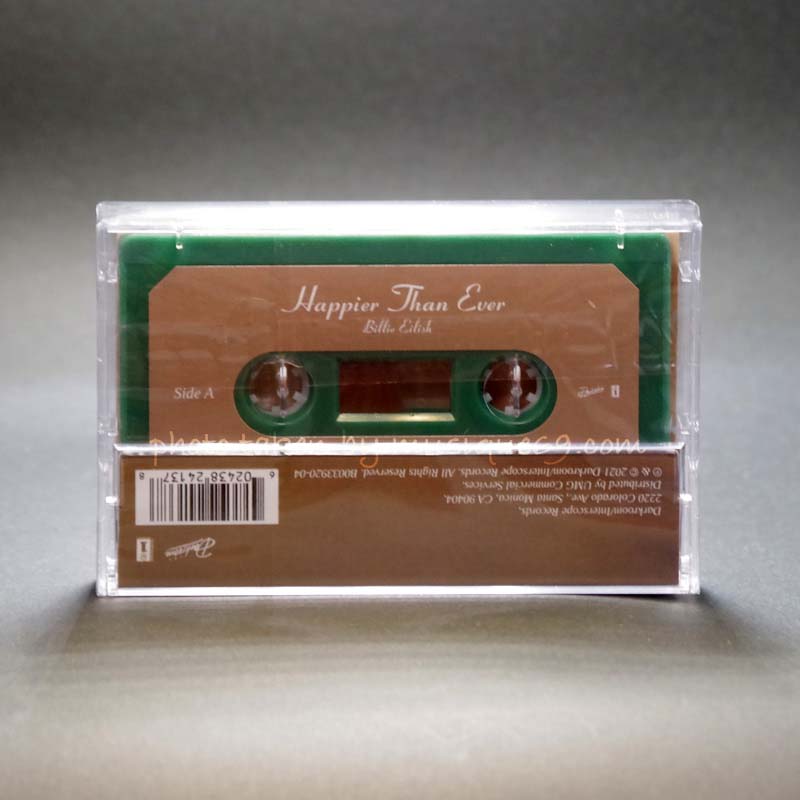 Billie Eilish - Happier Than Ever: Spotify Fans First Exclusive Mint Green Shell Edition (cassette)